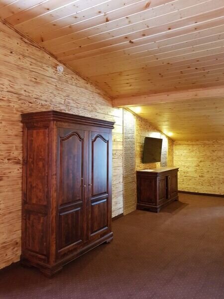 Сьют 2-местный 1-комнатный (мансардный в коттеджах NEW)