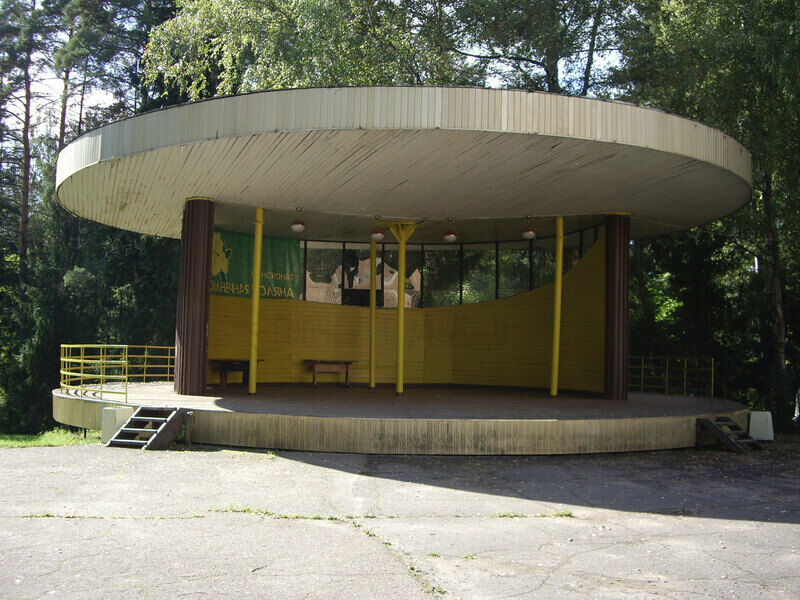 Открытая беседка