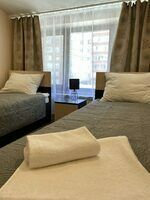 Двухместный номер с двумя отдельными кроватями и ванной комнатой, Отель Эдем, Томск