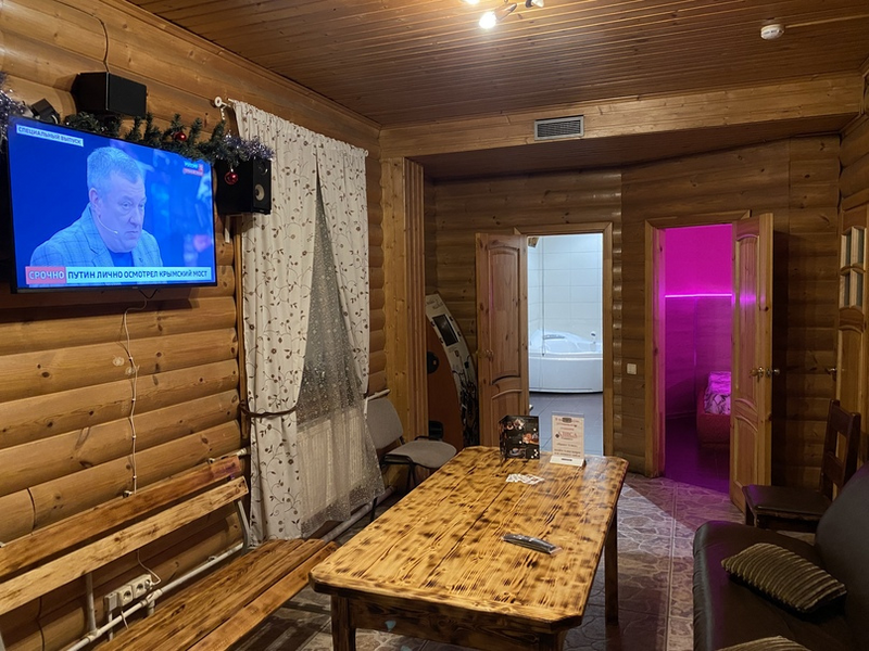 Сауна с джакузи