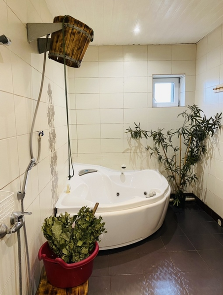 Сауна с джакузи