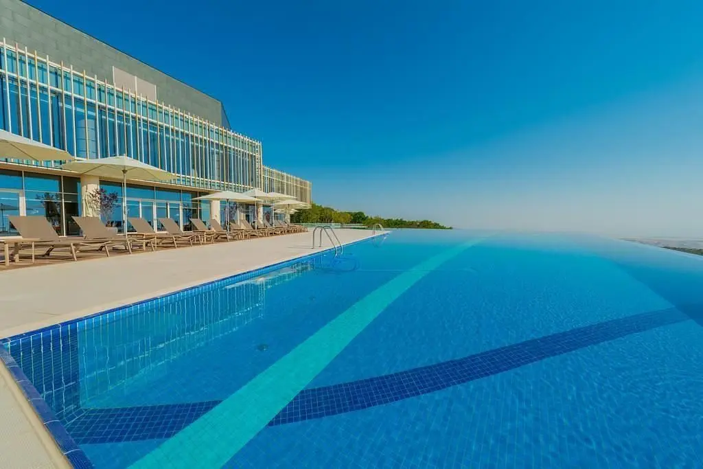 Открытый бассейн | Qalaalti Hotel & Spa, Шабранский район
