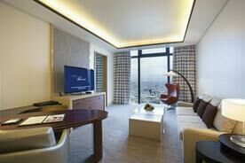Standard DBL Signature Room City View, Отель Fairmont Hotel at Flame Towers, Баку