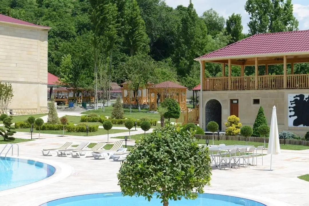 Территория | Kaspia Yeddi Gozel Resort Hotel, Габалинский район