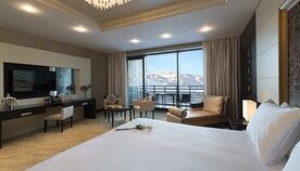 Deluxe 1-местный с видом на горы, Отель Shahdag Hotel & SPA, Гусар