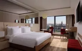 Premium Panoramic View Double room, Отель Radisson Blu Olympiyskiy Hotel, Moscow, Москва