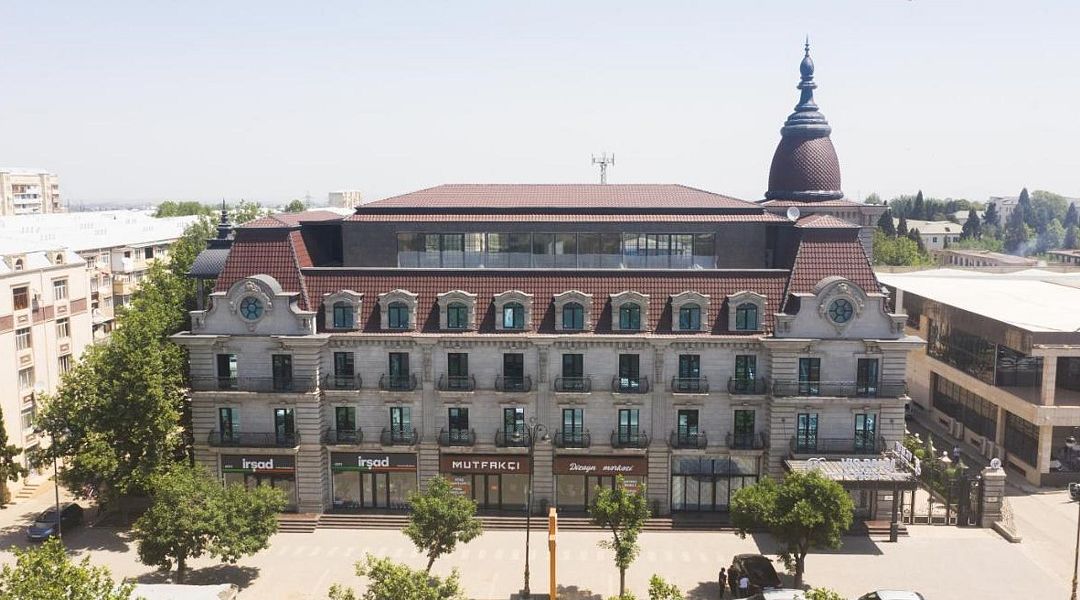 Фасад | Vis Palm Hotel, Гянджа-Дашкесанский экономический район