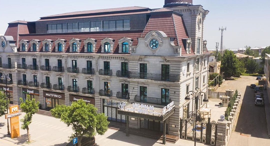 Фасад | Vis Palm Hotel, Гянджа-Дашкесанский экономический район