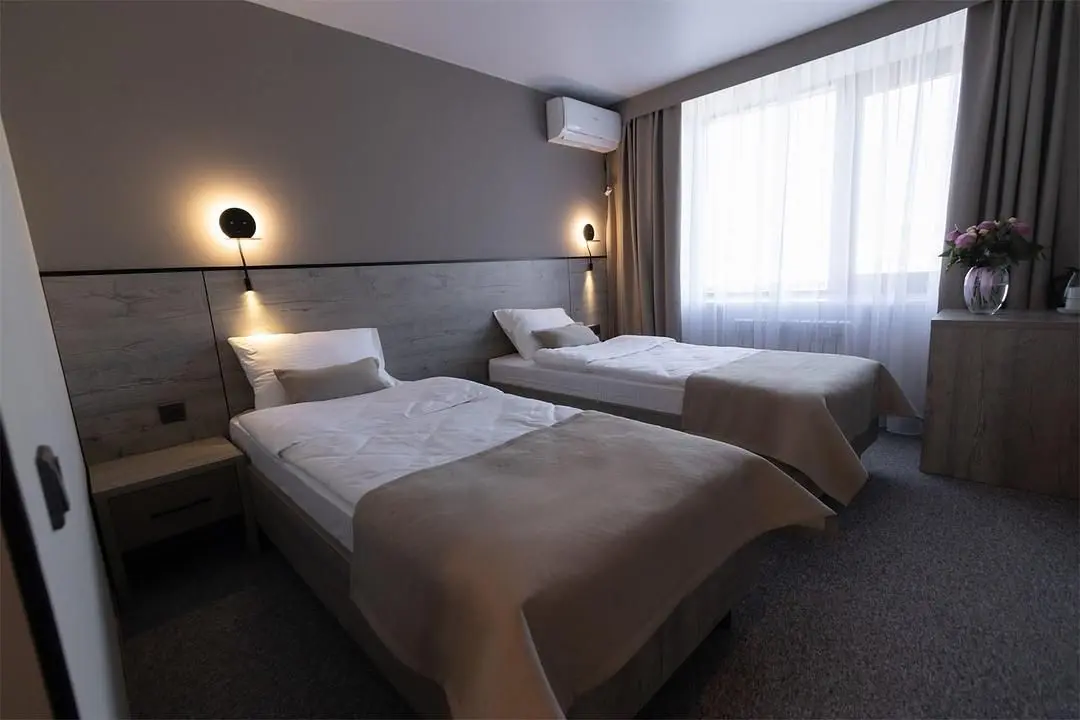Стандартный 2-местный 1-комнатный TWIN | Meereen Hotel, Ставропольский край