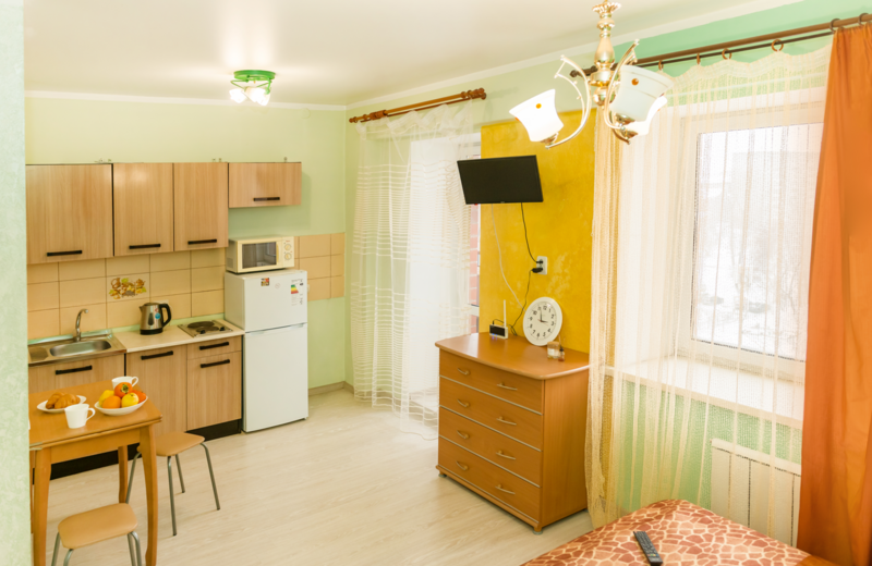 Апартаменты Студио 2-местные 1-комнатные | Апартаменты HOROMY на Депутатской, Иркутская область