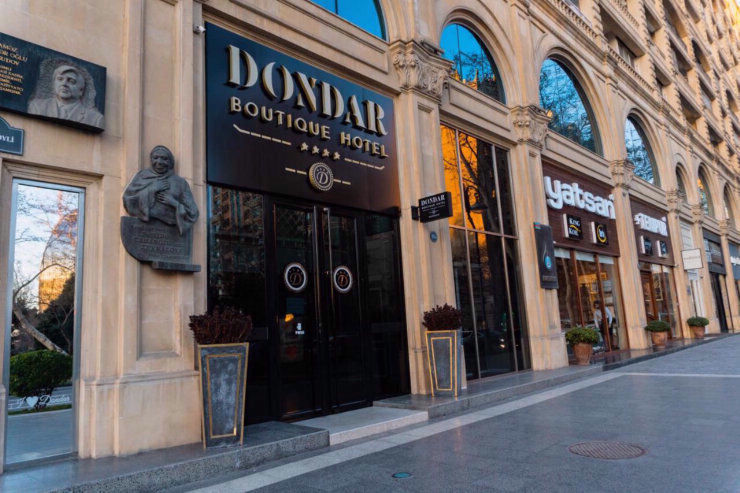 Фасад | Dondar Hotel Baku, Бакинский экономический округ