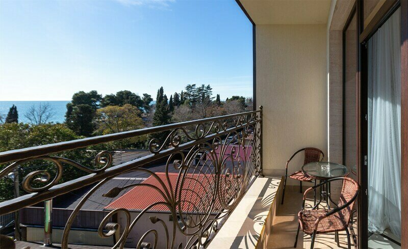 Апартаменты 2-местные (с видом на море)