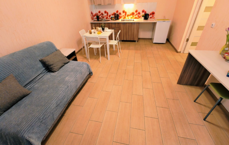 Апартаменты 5-местные 2-комнатные (корпус Лайм)