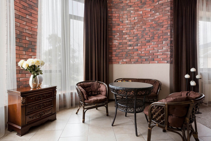 Апартаменты 4-местный 2-комнатный (с кухней и балконом)