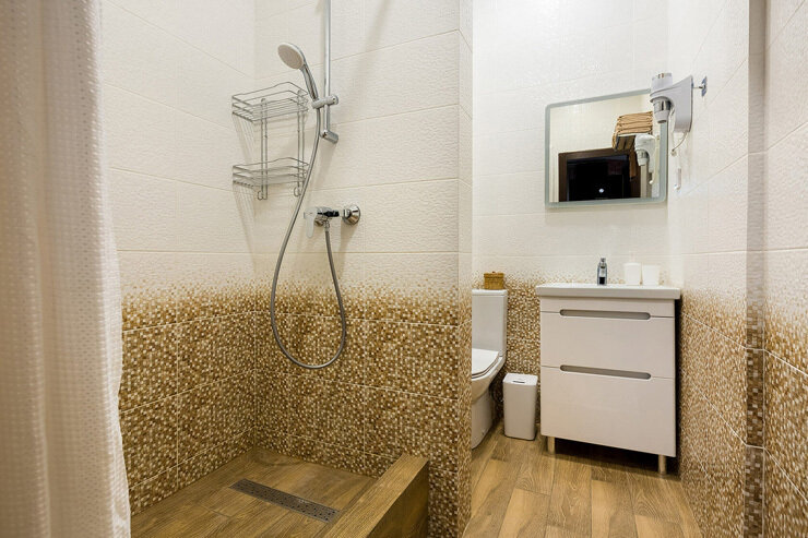 Апартаменты 4-местный 2-комнатный (с кухней и балконом)