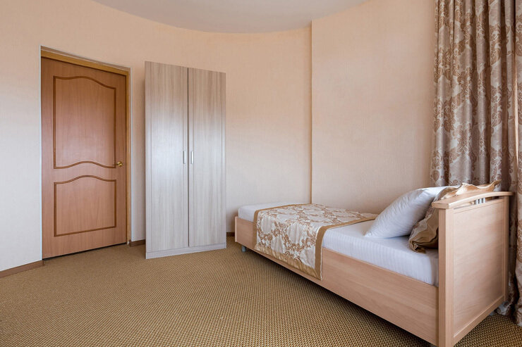 Студио 4-местный (с кухней, вид на море)