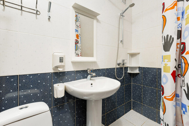 Студио 4-местный (с кухней, вид на море)