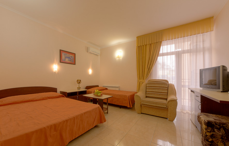 Стандартный 2-местный 1-комнатный