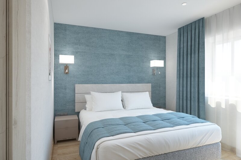 Семейный 2-местный 1-комнатный (корпус Бетта)1