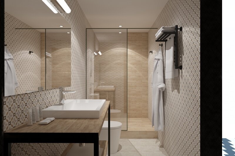 Семейный 2-местный 1-комнатный (корпус Бетта)