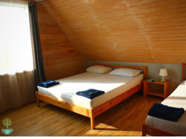 Трехместный гостиничный номер с двумя кроватями, Парк-отель Риверсайд, Калачёвский район