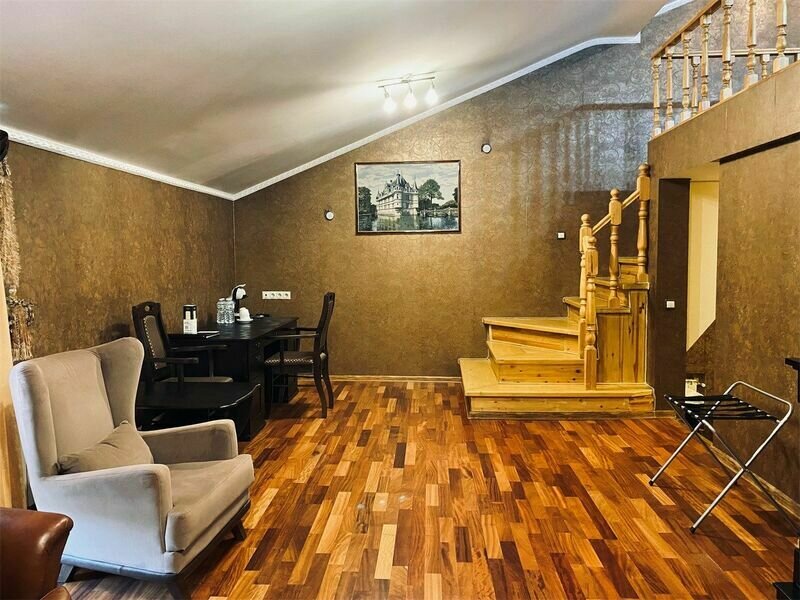 Люкс 2-местный 2-уровневый (сауна, ванна)