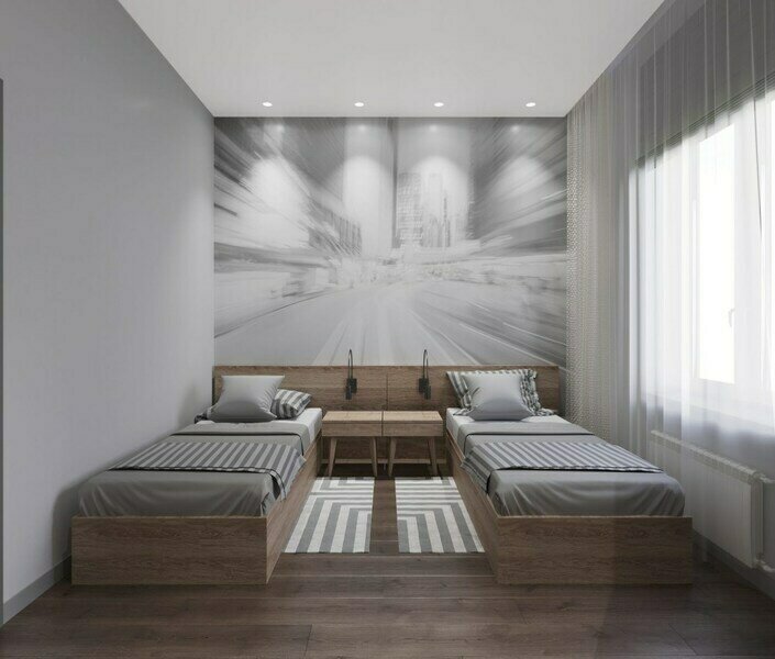 Семейный 4-местный 3-комнатный (Сюит)