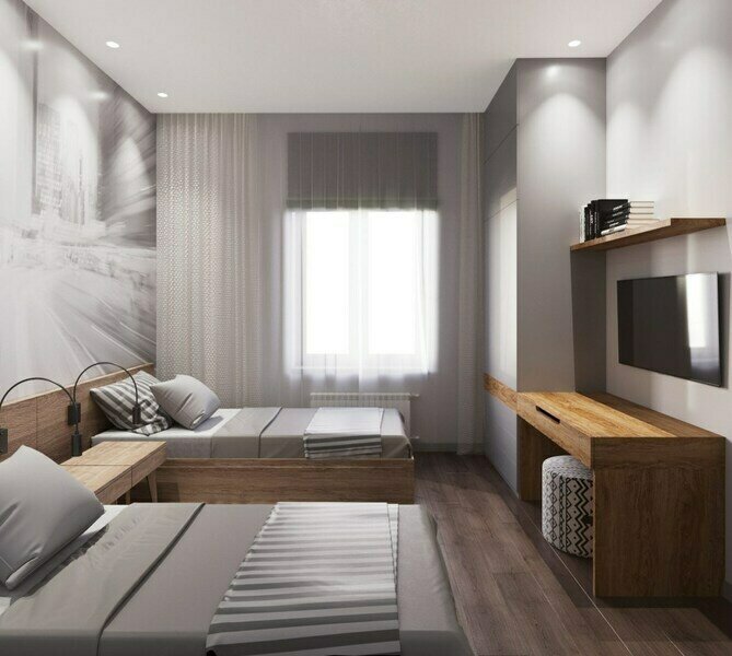 Семейный 4-местный 3-комнатный (Сюит)