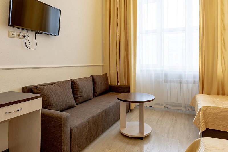 Комфорт 3-местный (с 3 раздельными кроватями)