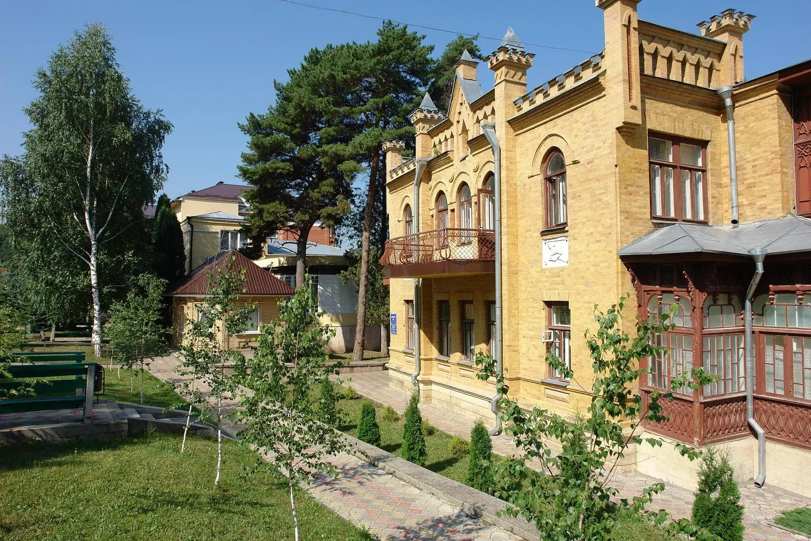 Территория | Лечебно-реабилитационный клинический центр Курортная больница, Ставропольский край