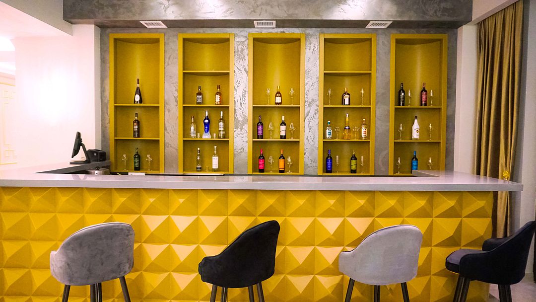 Лобби-бар и ресторан | Sun City Hotel & Spa Naftalan, Гянджа-Дашкесанский экономический район