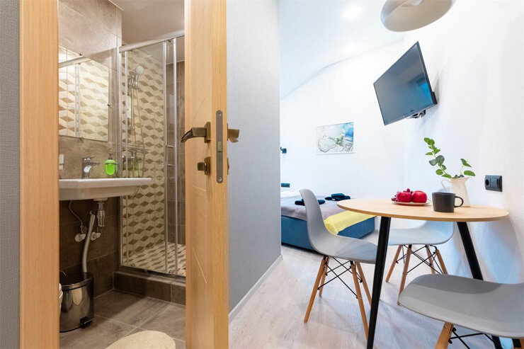 Апартаменты-студио 2-местный (мансарда)