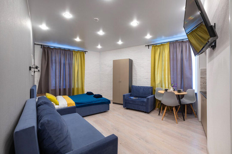 Студио 3-местный (семейный)