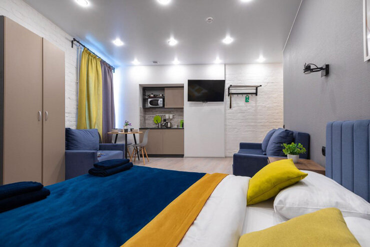 Студио 3-местный (семейный)