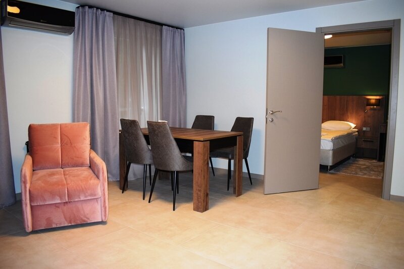 Апартаменты 2-местные (1 спальня)