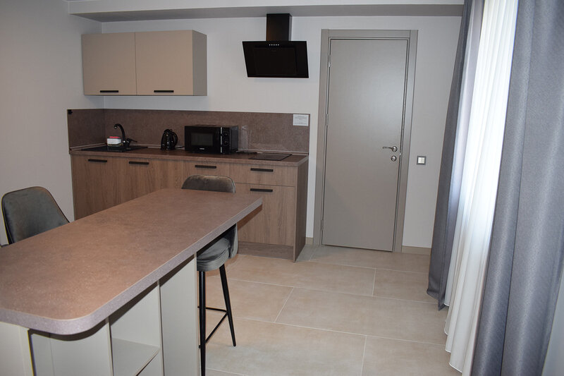 Апартаменты 2-местные (с 1 спальней, без балкона)