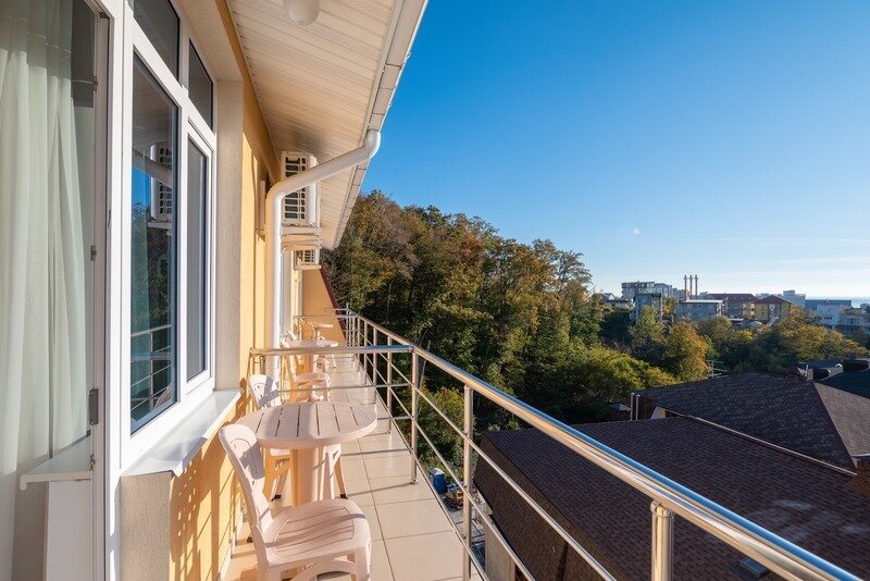 Стандартный 2-местный (с балконом, вид на море)