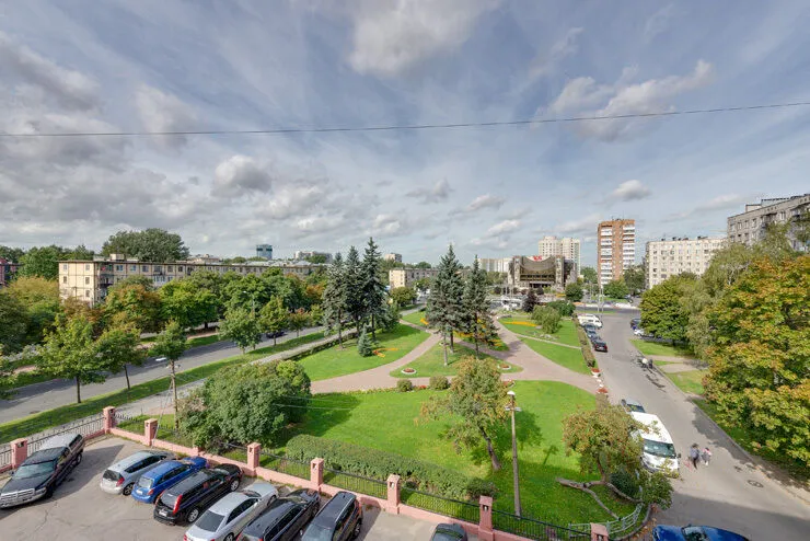 Вид из окон | Гостиница Ладога, Ленинградская область