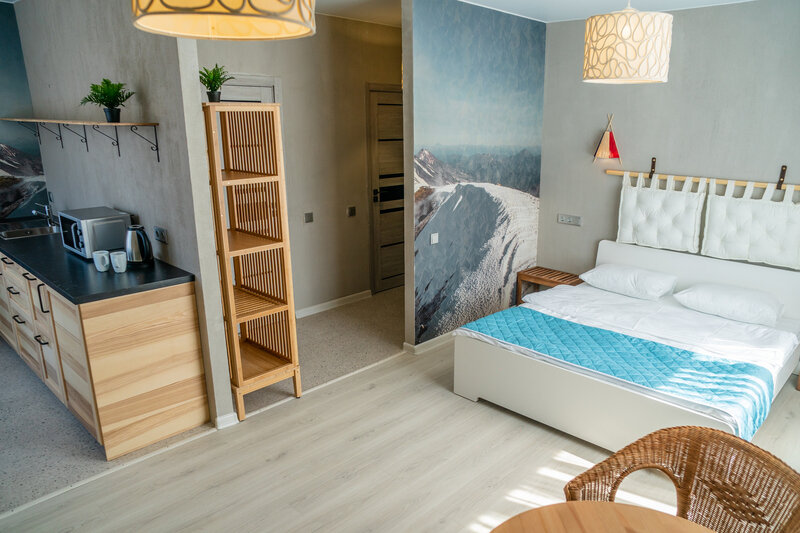 Апартаменты 2-местный (Студио с кухней)