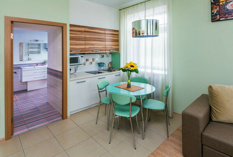 Апартаменты 4-местный 2-комнатный | Вятские Улочки Горького, Кировская область