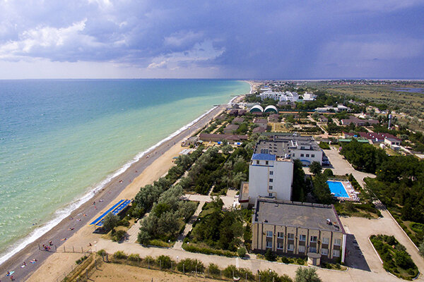 Вид на территорию сверху | Северное Сияние, Крым