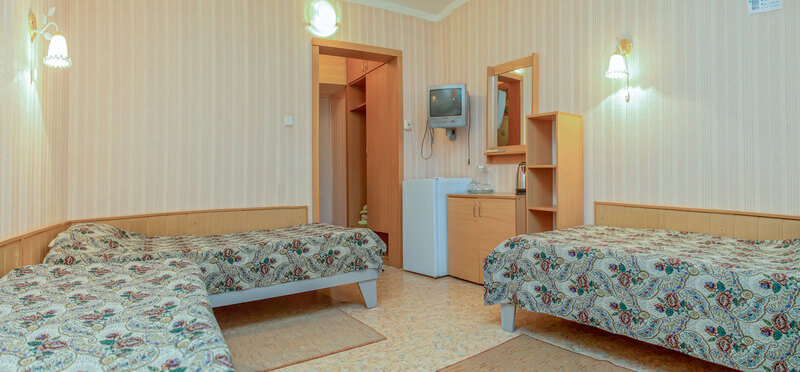 Стандартный 3-местный 1-комнатный