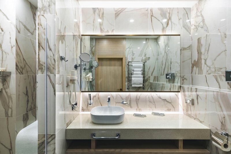 Делюкс 2-местный 1-комнатный (главный корпус, с видом на горы)