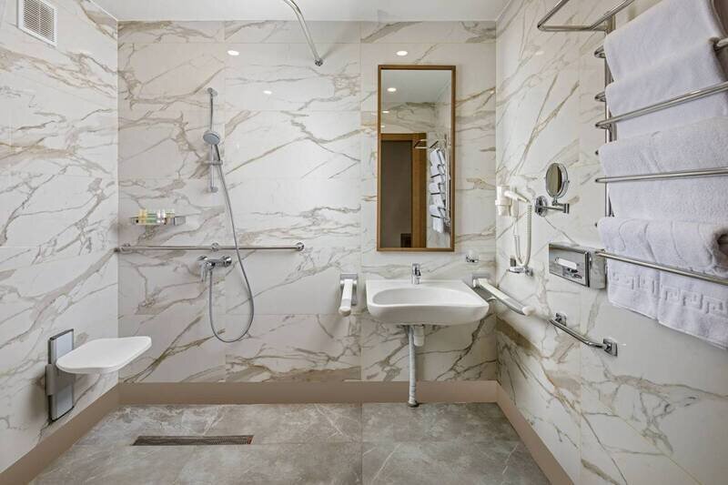 Номер специальный 1-местный 1-комнатный (для людей с ограниченными возможностями)