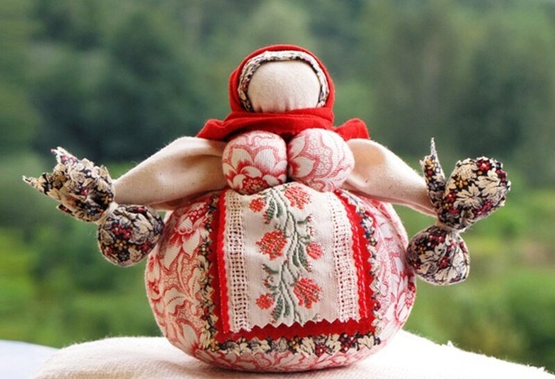 Кукла-закрутка и кукла травница