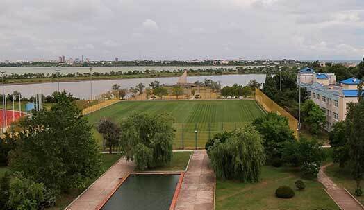 Футбольное поле с натуральным покрытием (тренировочное)