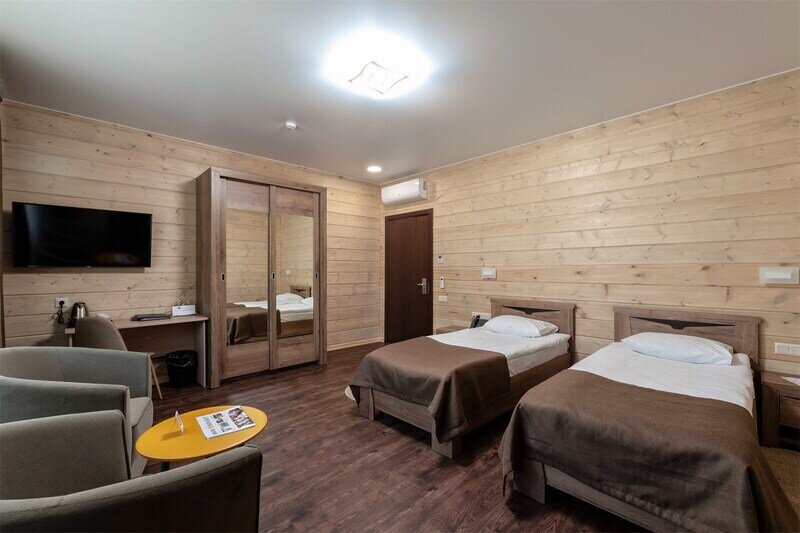 Стандартный 2-местный 1-комнатный (TWIN, ЭКО отель)