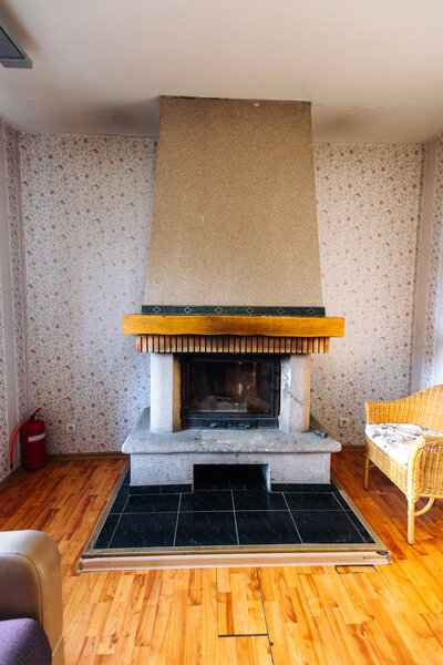 Дом 2-местный (с камином)