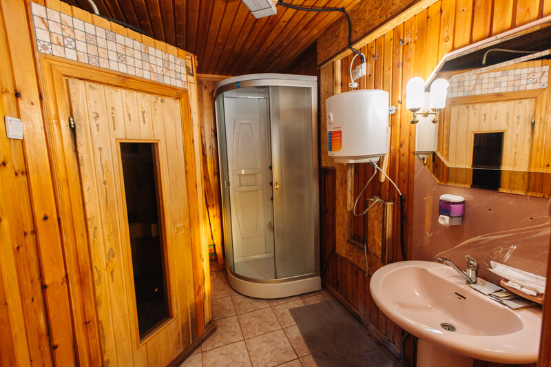 Дом 2-местный (с камином)