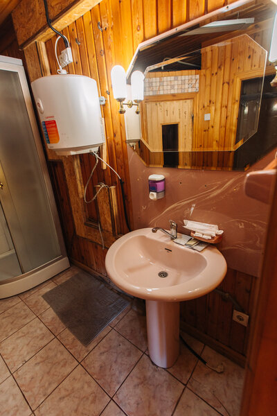 Дом 2-местный (с камином)